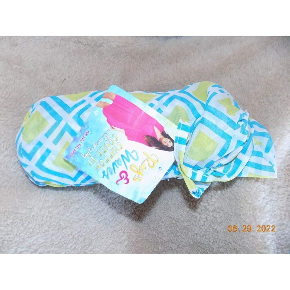 One size bathing suit cover up in travel case